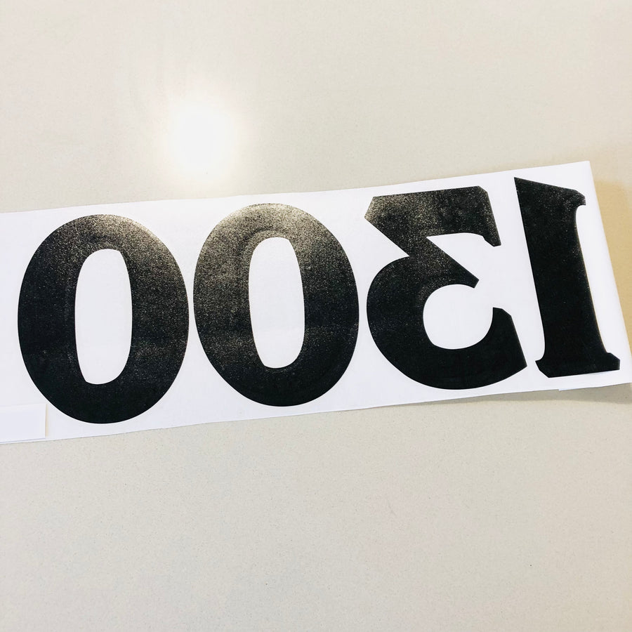 How to Apply Reverse Cut Inside Glass or Window Decals