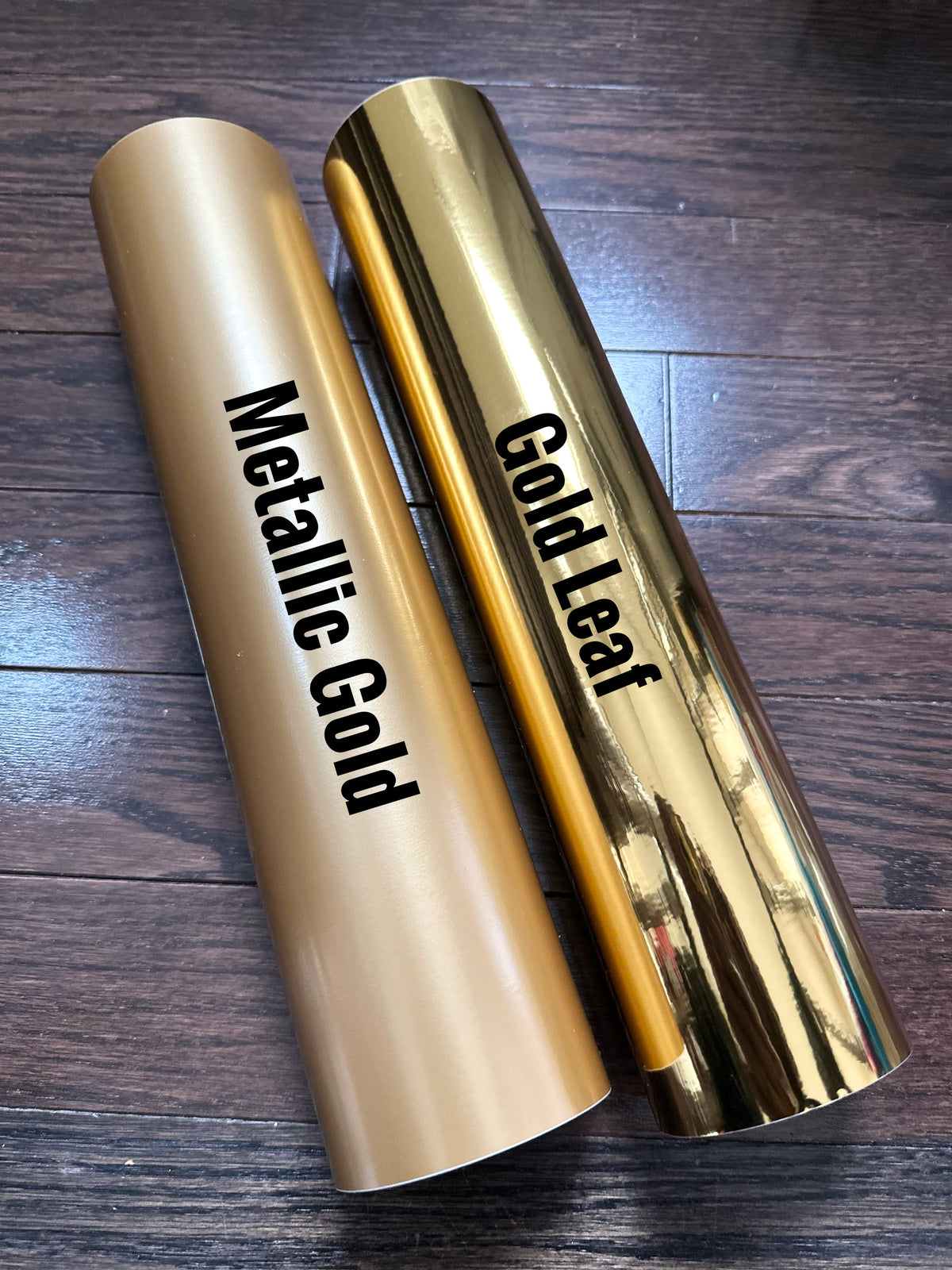 Metallic Gold vs. Gold Foil Vinyl: What’s the Difference?