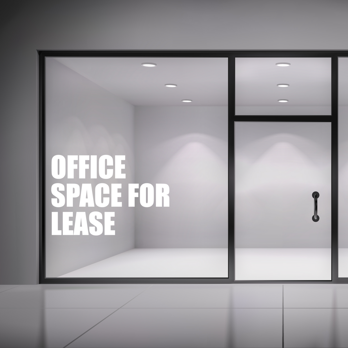 Window Signs For Glass Window and Storefront Glass Decals – Duchi Designs