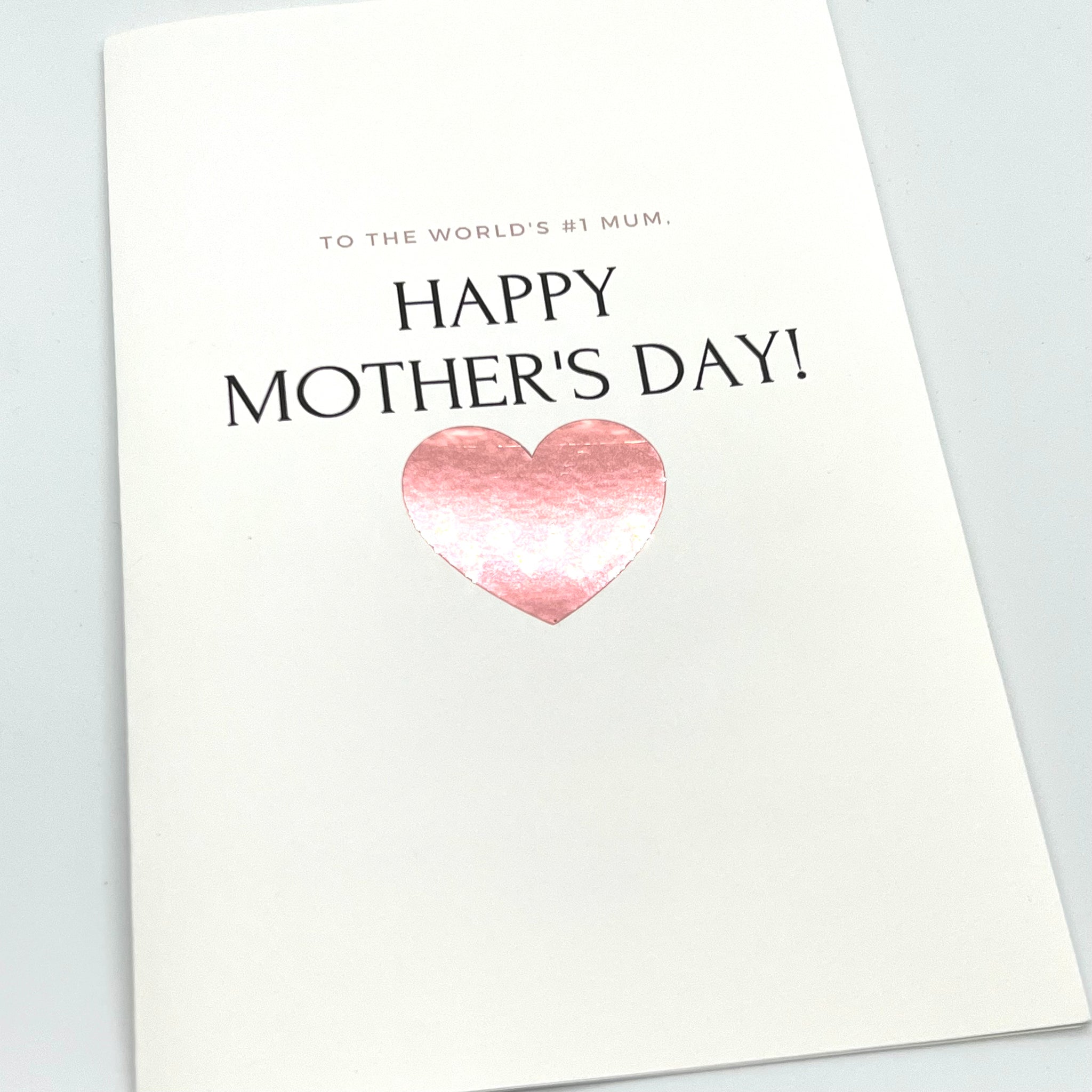 Personalized mothers day sales card