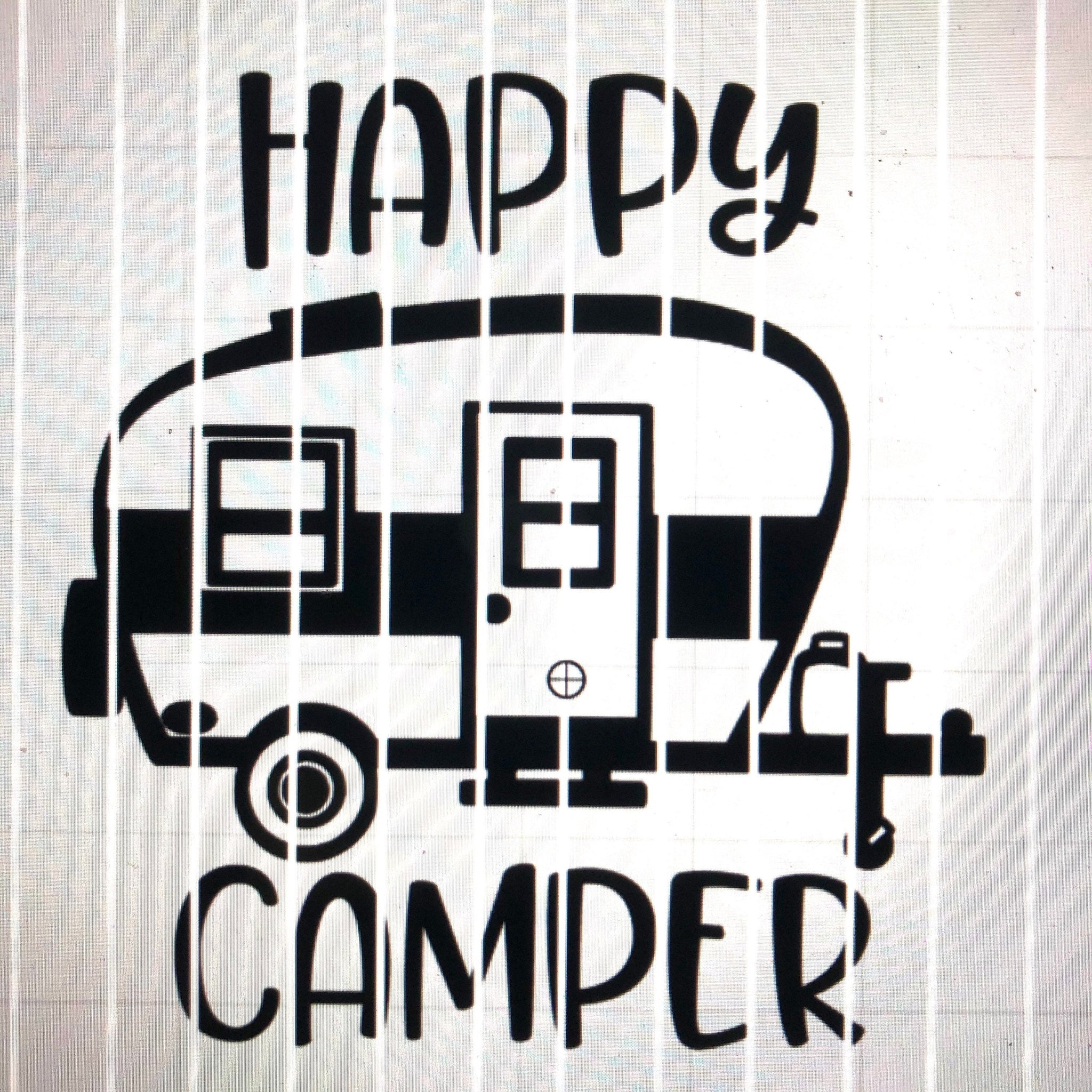 Happy Camper Decal