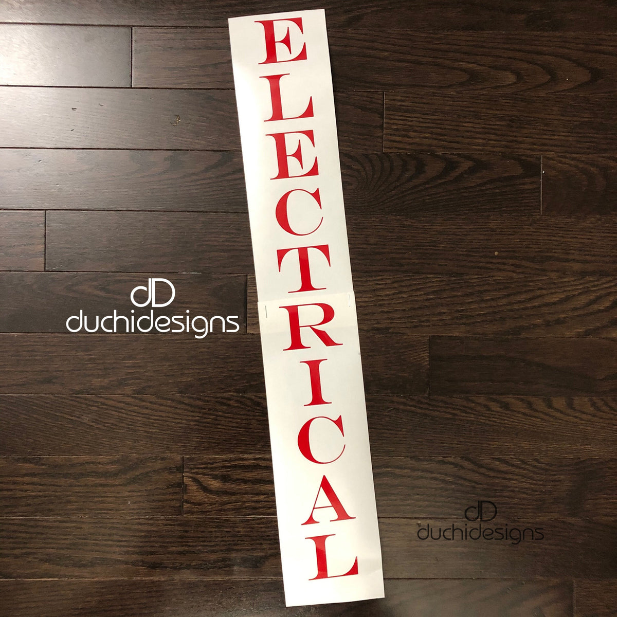 Vertical Vinyl Decals, Vertical Letters Vertical Numbers Vinyl Sticker ...